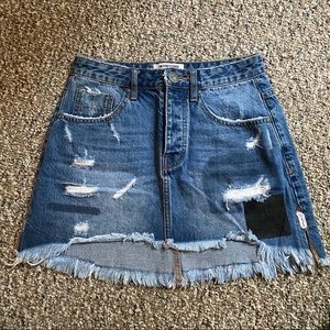 One Teaspoon Denim Skirt